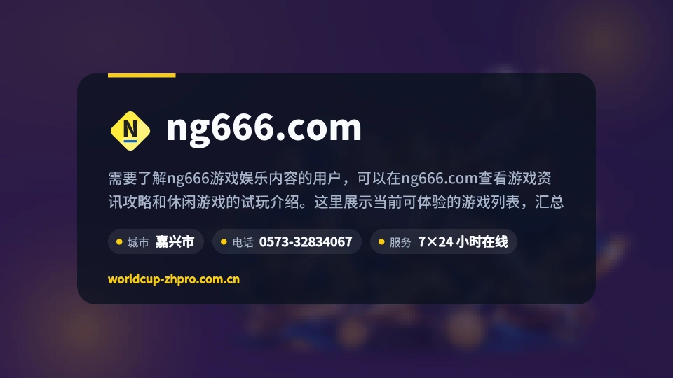 ng666.com概况